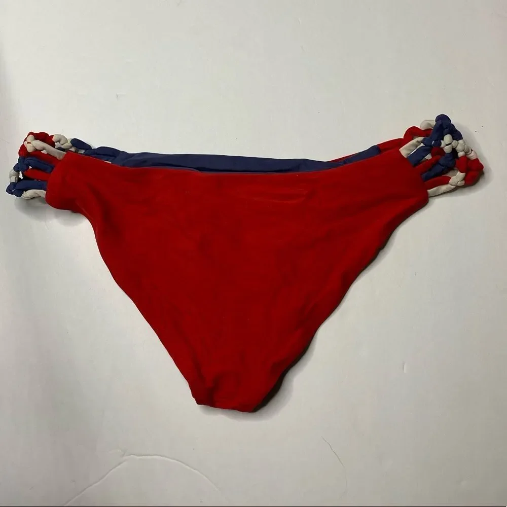 Frankie's Bikinis Braided Bikini Bottoms‎